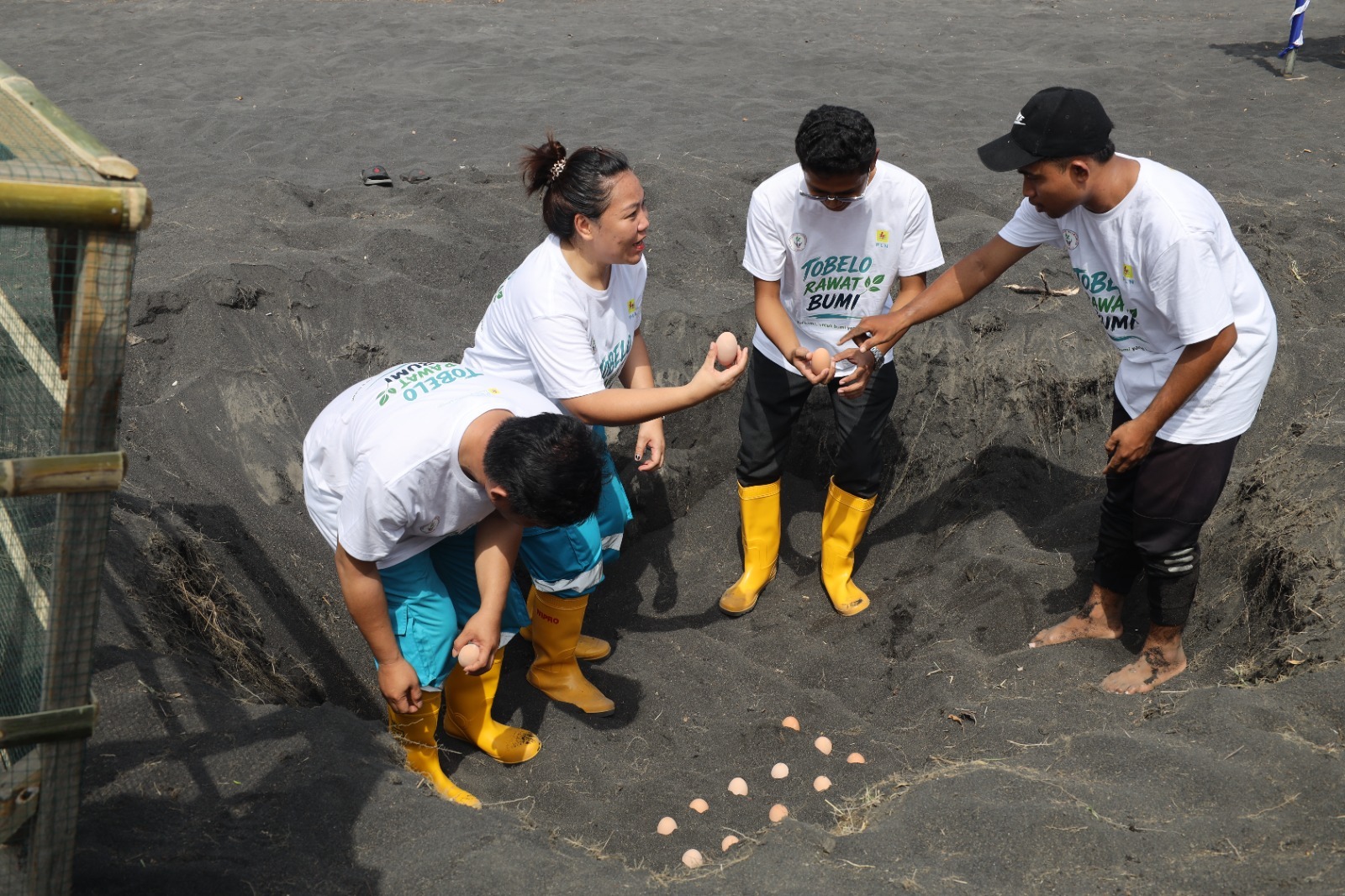Riset Quick Filter berbahan arang tempurung kelapa Universitas Halmahera